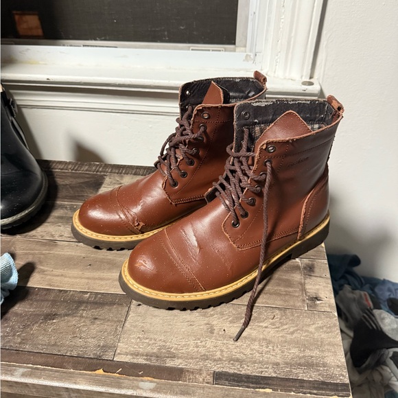 Brown Leather Men\'s Boots